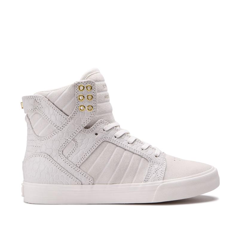 Supra SKYTOP Sneaker High Damen Weiß Online Kaufen GHAPQ7419